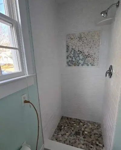 Custom Tile Shower After